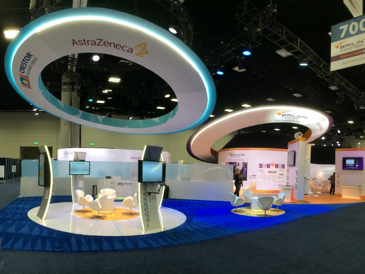 Astrazeneca Booth at ACC 2015